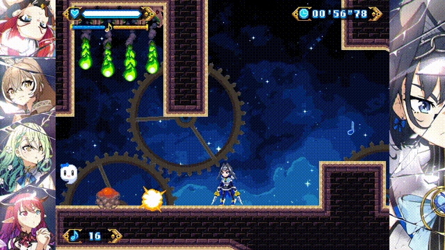A gameplay recording of Chrono Gear demonstrating the "Stasis" ability.